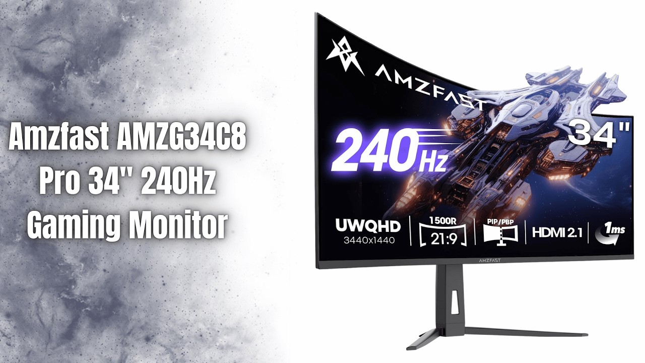 Amzfast AMZG34C8 Pro 34