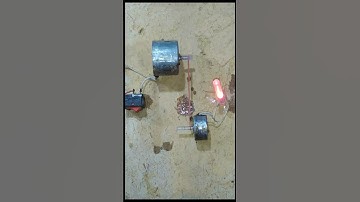 Dual DC Motor Generator Hack #dcmotor #tech #diy #shorts #experiment #generator #light