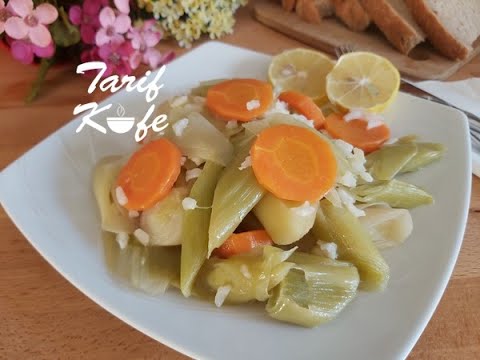 Pırasayı Sevmeyenlere Sevdirecek Nefis Bir Tarif Portakallı Pırasa