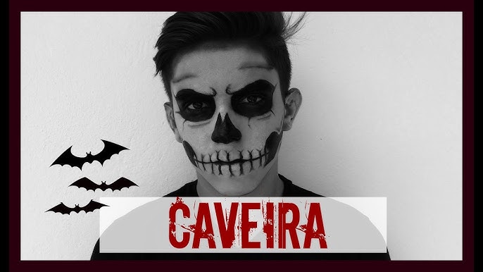 Halloween: saiba como fazer maquiagem infantil de caveira