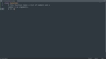 Leetcode 215. Kth Largest Element in an Array in Python | Python Leetcode | Python Coding Tutorial