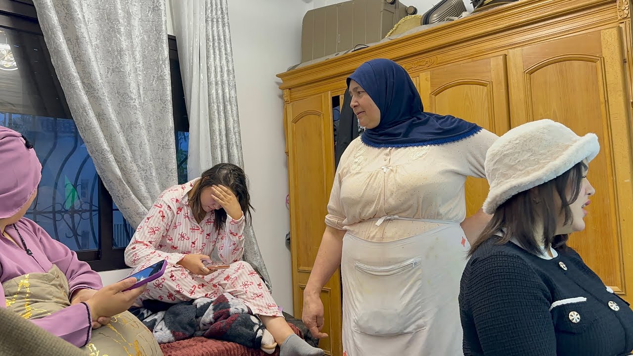 وداعاً أمينة مسافرة تركيا 😡تجمعو خوتي فدار سامية فاتي سمية،🤔