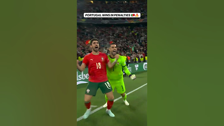 ELECTRIC ENDING FOR PORTUGAL IN PENALTIES 🔥🇵🇹 #Portugal #Ronaldo #Soccer #UEFAnationsleague