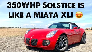 Pontiac Solstice GXP Turbo | Review and 0-60.