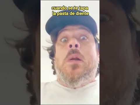 ¿ te ha pasado ? pasta de dientes