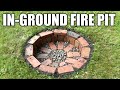 FIRE PIT FROM OLD BRICKS DIY