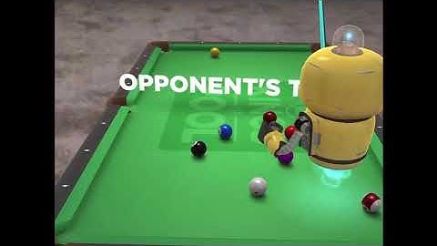 Playing Kings of Pool, in AR!