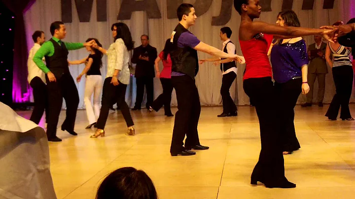 Alexis Pero and Ralph Maddox Novice Strictly Final...