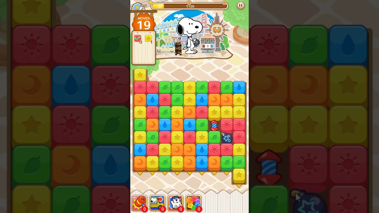 Snoopy Puzzle Journey level 4