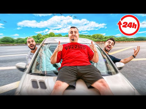 ۲۴ساعت تو ماشین با فلیم حسین و نوید زندگی کردم