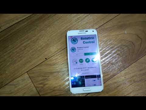 Galaxy s5 screen  rotation problem fixed