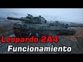 El PANZER Leopard 2A4: Funcionamiento