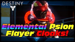 Psion Flayer Elemental Hunter Cloaks! Destiny How To Get Psion Flayer Elemental Hunter Cloaks!