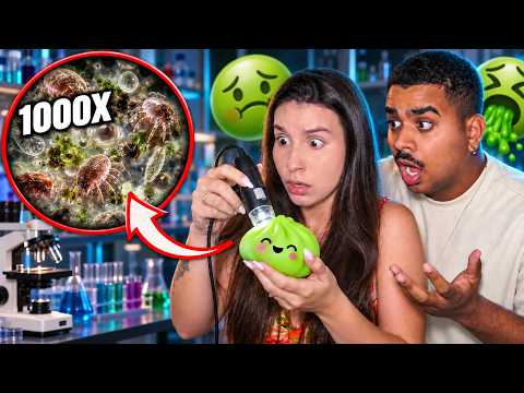 WE EXAMINED THE SQUISHY DUMPLING UNDER THE MICROSCOPE AND WE REGRET IT SO MUCH! - DISGUSTING 🤢