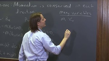 OpenStax AP Physics Chapter 8.6: 2D Collisions