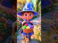 Learn Colors with Magic Wizard! 🧙♂️ Colors Song for Kids #kidssongs #nurseryrhymes #kidsanimation