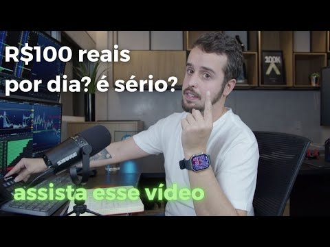 como ganhar R$100,00 por dia no trade, de maneira certa e definitiva!