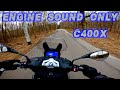 BMW C400X RAW Onboard - Stock Exhaust