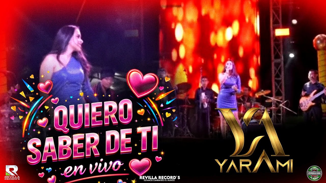 Quiero Saber de Ti ❌ Yarami En Vivo | CUMBIA SONIDERA 2026