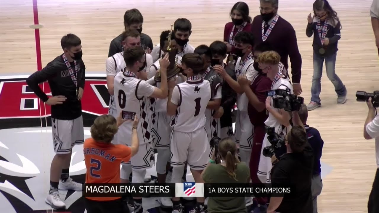 2021 NMAA State Basketball 1A Boys Final Melrose Vs Magdalena