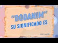 17 conoce el increible significado del nombre dodanim