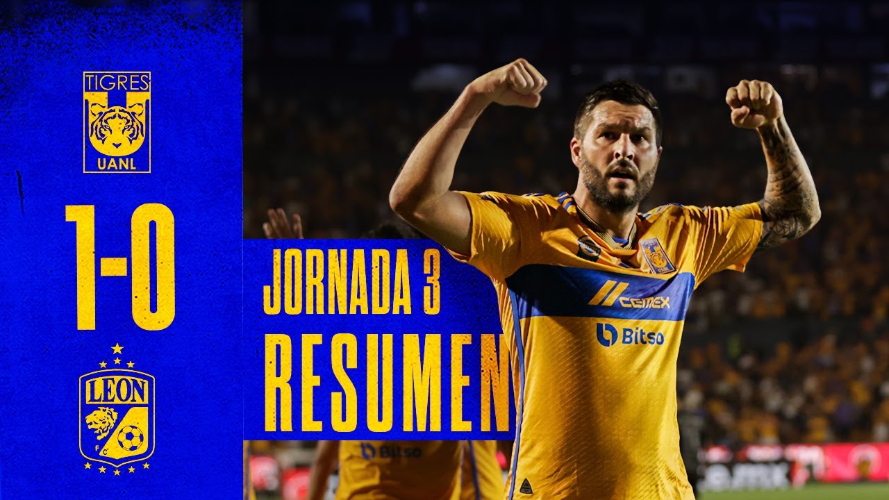 📹 El Resumen | Tigres 1 - 0 León | Jornada 3 | Apertura 2023 - YouTube