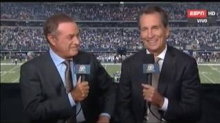 Grabado en 2014. sunday night football espn latam. comentaristas:
eduardo varela y roberto abramowitz