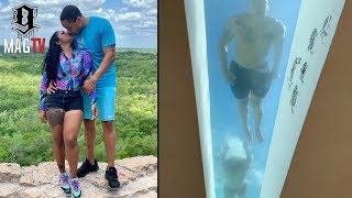 Toya Wright & "BD" Robert Rushing Baecation In Mexico! 😍