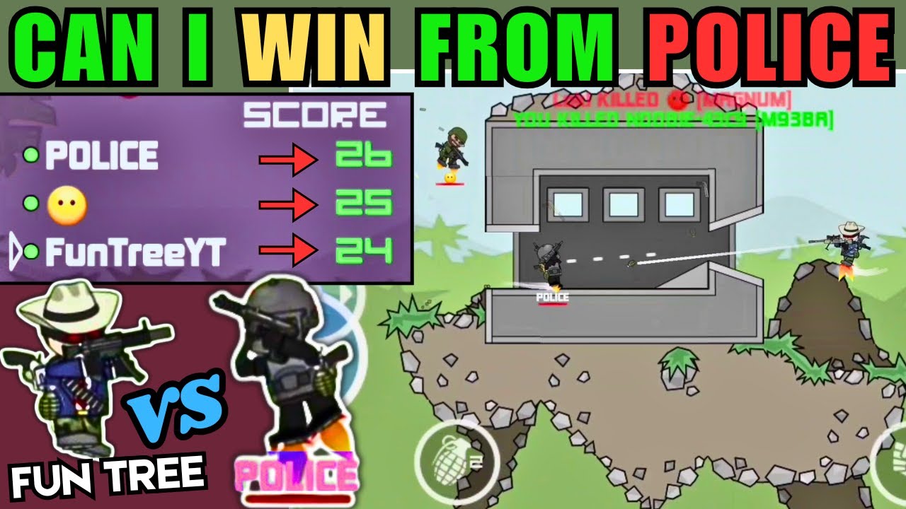 Can I Win This Outpost Match Or NOT?? MINI MILITIA Gameplay