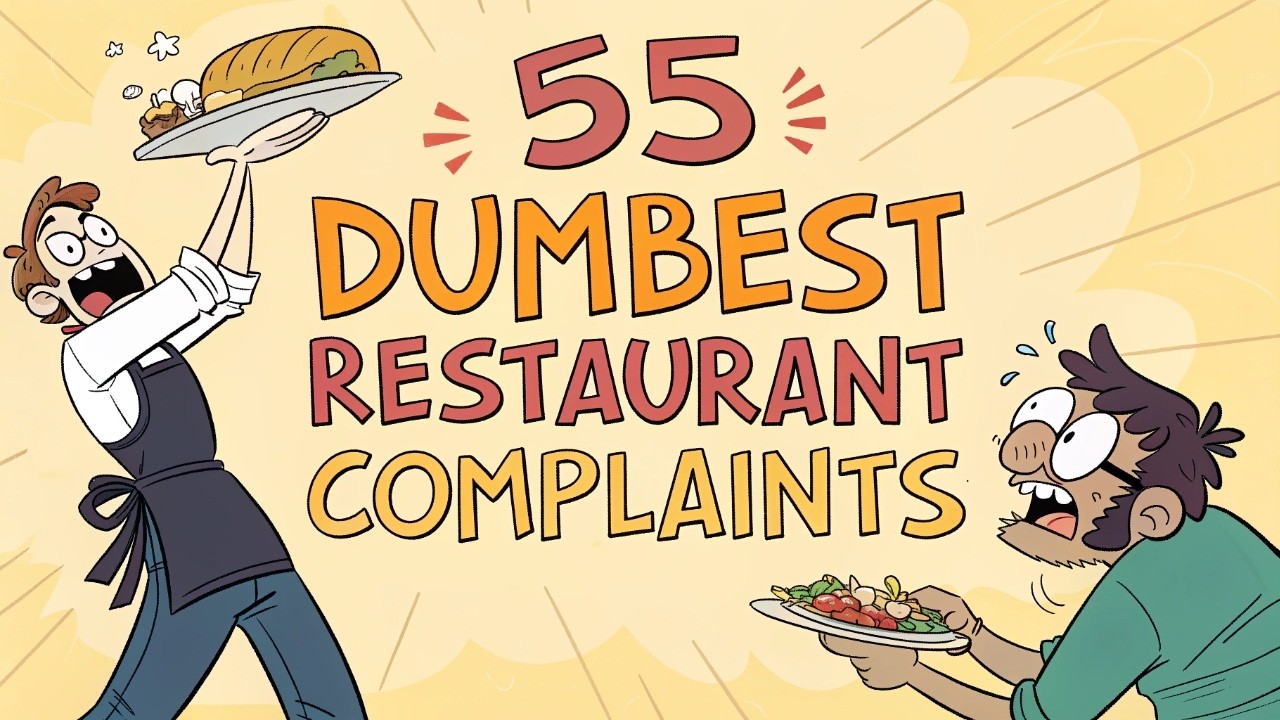 55 Ridiculous Complaints About Restaurant Staff