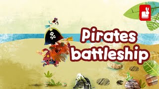 Janod - Jeu de société Bataille Navale Pirates