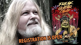 Freak Guitar Camp 2024 - open for registration!