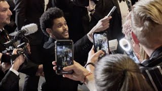 Abel “The Weeknd” Tesfaye taking selfies with his fans in Cannes