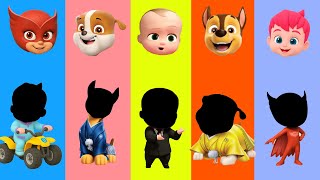 Wrong Eyes New Episodes Pj Masks X Rubble & Baby Boss -Dame Tu Cosita Puzzle Wrong Heads
