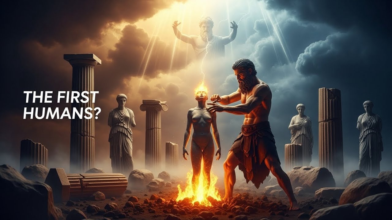 Part:9, Who Were the First Humans in Greek Mythology? | Prometheus,Pandora & the Ages of Man 