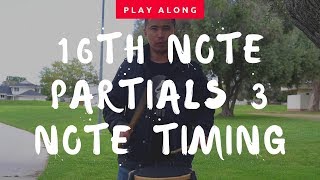 Learn This Fundamental Drumming Exercise - 16th Note Partials 3 Note Timing