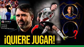 😱Pidió JUGAR la FINAL "ROTO" + Coudet habló de su "buena suerte" + BOCA va por 2 REFUERZOS +Polémica