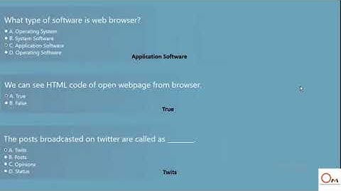 Top 50 GCC-TBC Objectives Questions||Computer Typing || 30 & 40 WPM || Part #3|100% pass | Internet