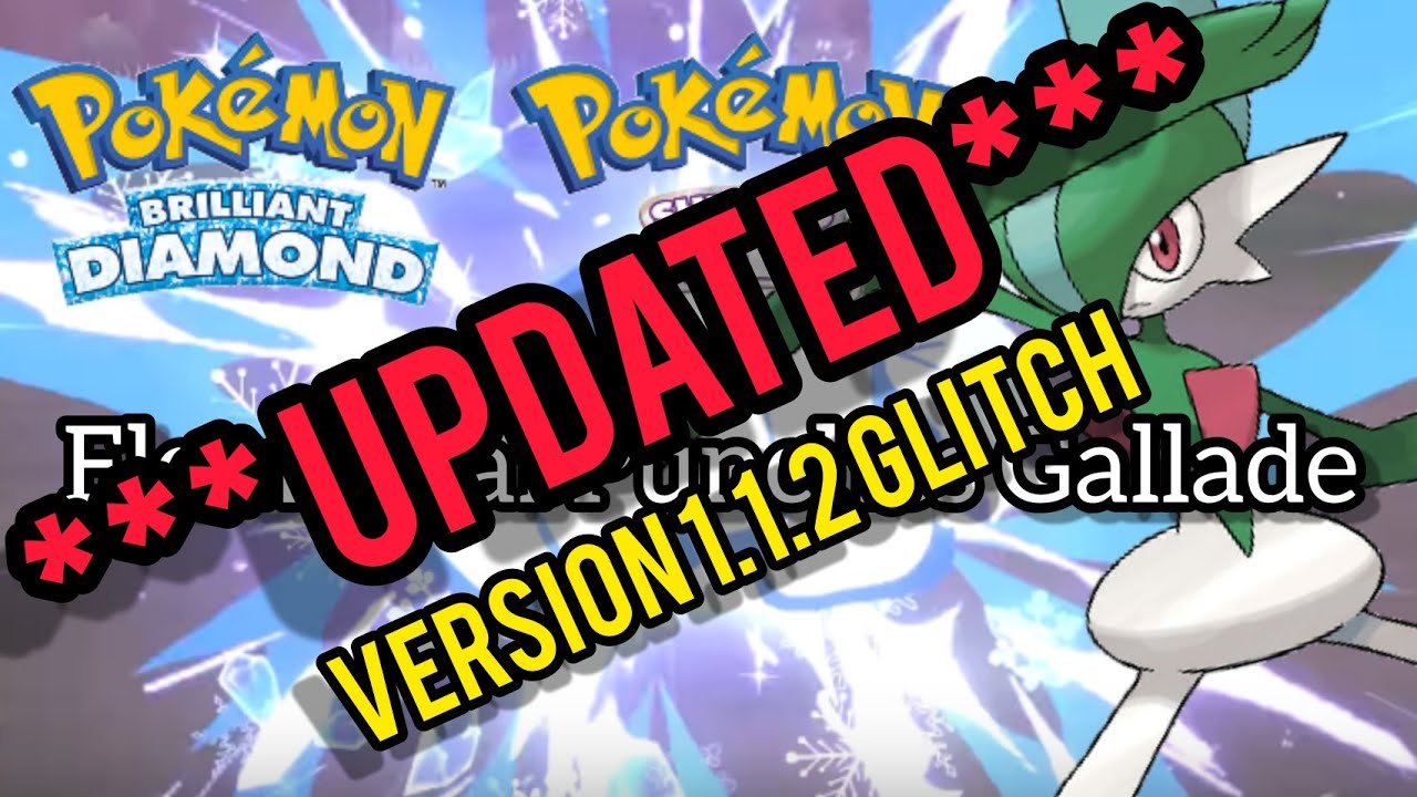 ***UPDATED*** ELEMENTAL PUNCHES GALLADE!?! Pokémon Brilliant Diamond