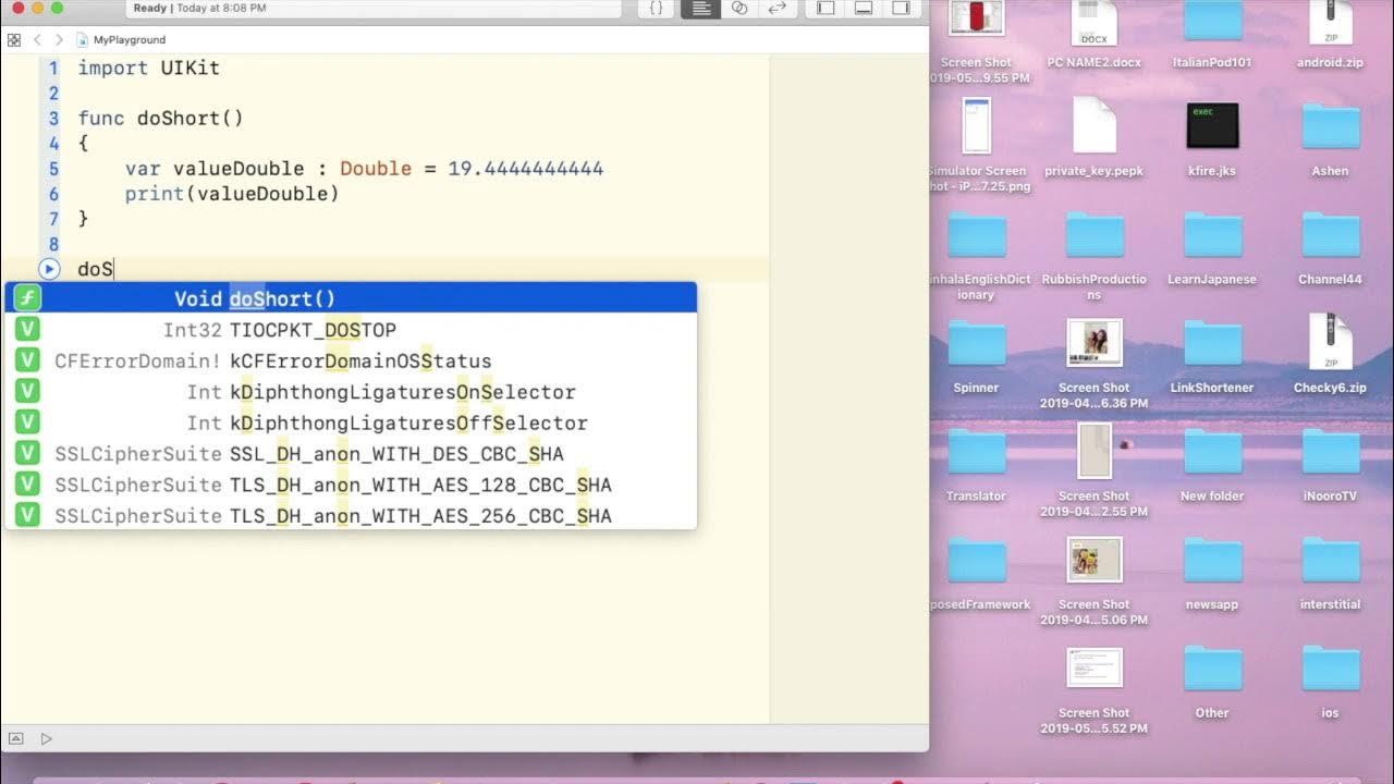 How to short Decimal point (Double) value in Swift YouTube