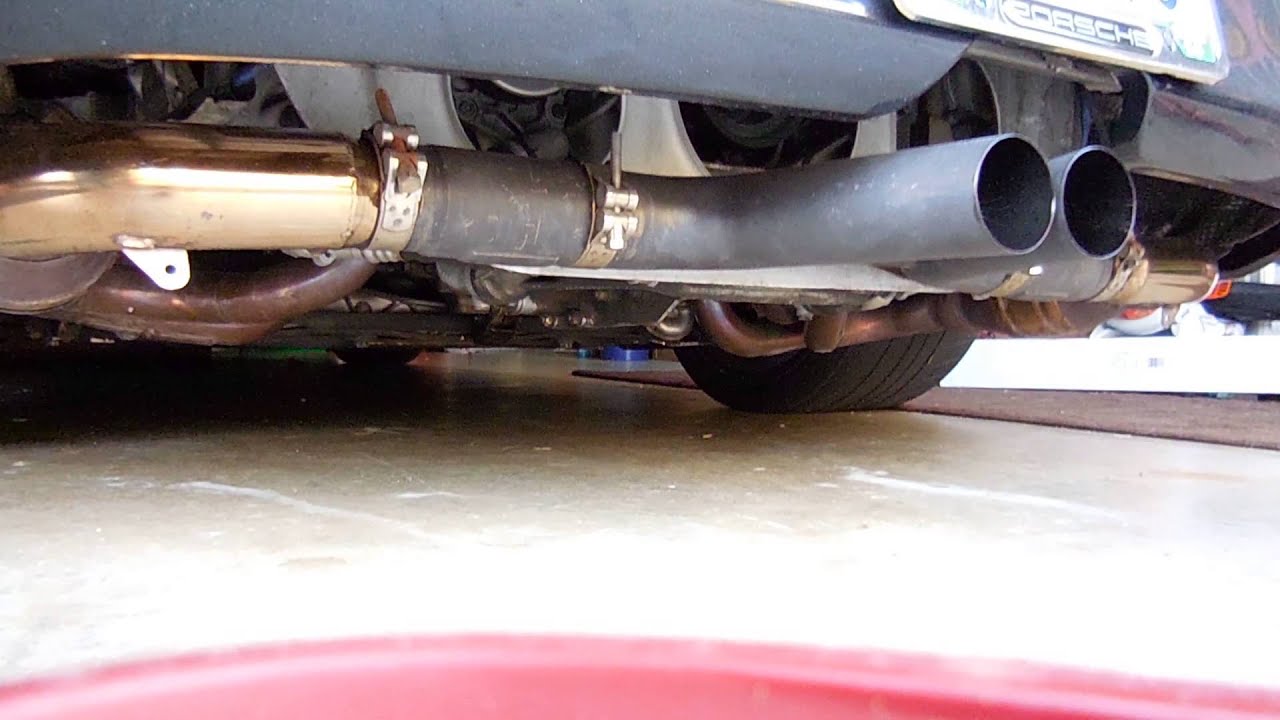 996 GT3 Full M&M Exhaust System 1 (cold startup) YouTube