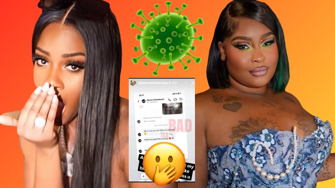 Rollie Says DTB Has HËRPES‼️Diamond Says Rollie's BF is CHEATING ON HER‼️