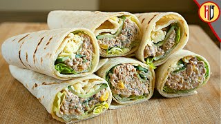 How to make the best tuna and sweetcorn wraps