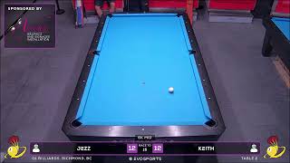 JEZZ vs KEITH - Q1 BILLIARDS - TABLE 2 | EvoSports