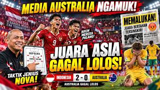 'HUMILIATING!' Australian Media Furious After Being Eliminated by Indonesia U-20! 🚨
