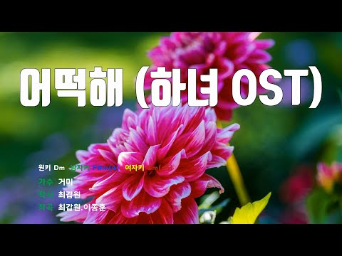 [은성 반주기] 어떡해(하녀OST) - 거미
