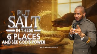 Download Lagu PUT SALT IN THESE 6  PLACES AND SEE GOD’S POWER || PROPHET DAVID UCHE || TRUTH TV  MP3