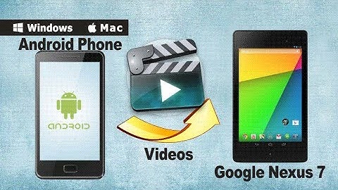 How to Transfer Videos from Android Phone to Google Nexus 7 II in Batch
