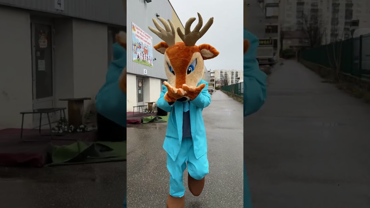 Deer Mascot costume / Anastasia mascot custom 