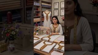 Latest overlap V Neck Design Cutting And Stitching | #shorts #shortsfeed #sewinghacks #sewing